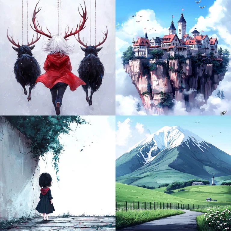 Vivid Scenic Contrast - Midjourney style sref code