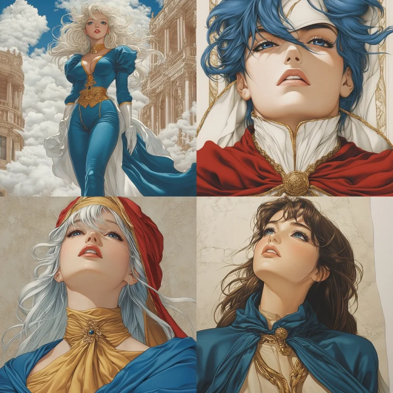 Rich Color and Detail Illustration - Midjourney style sref code