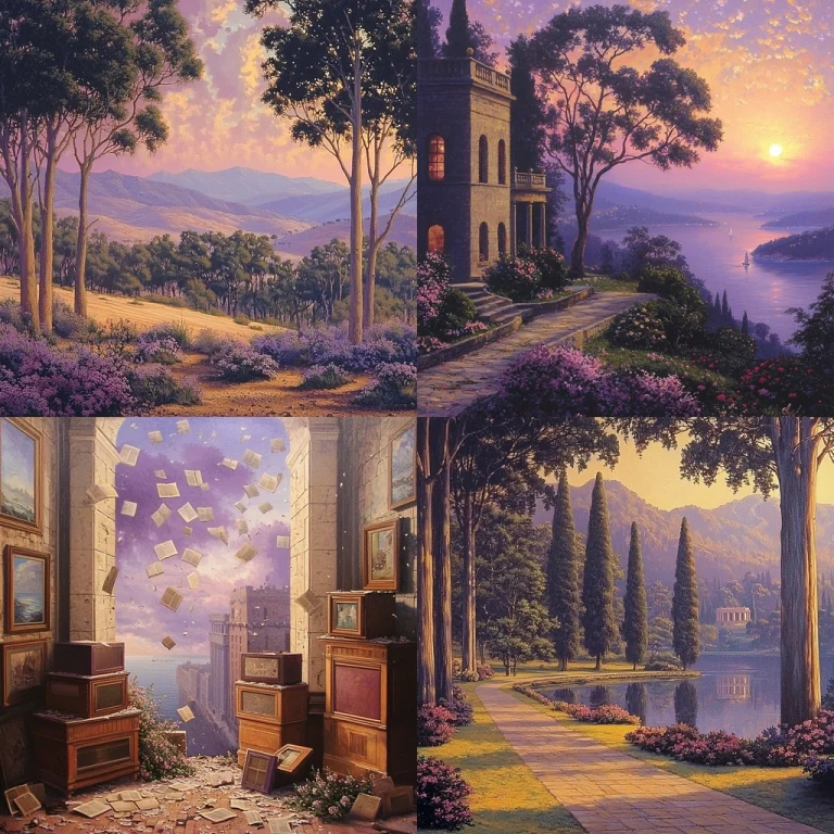 Pastel Impressionist Twilight - Midjourney style sref code