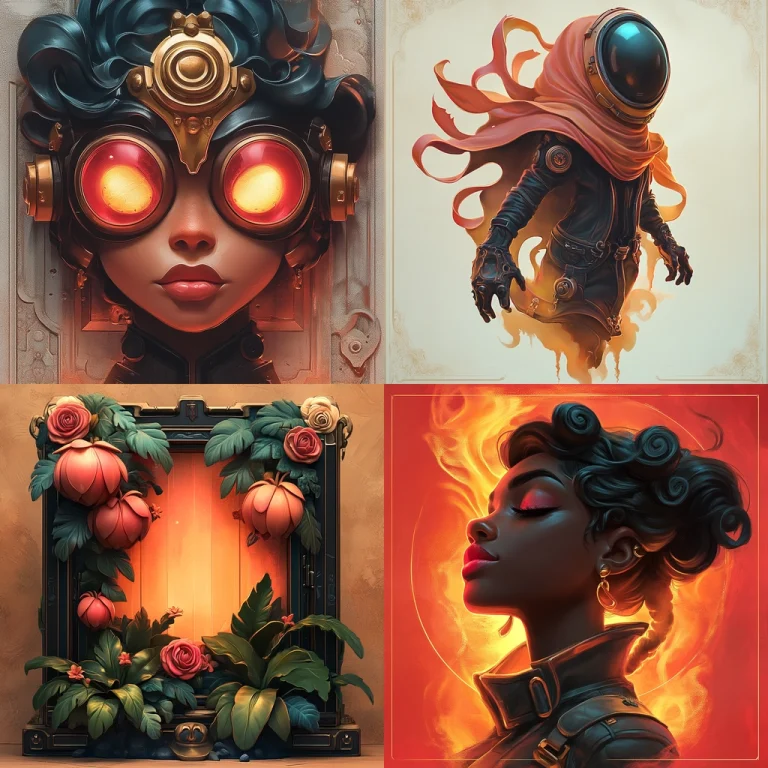 Vivid Contrast with Intricate Detailing - Midjourney style sref code