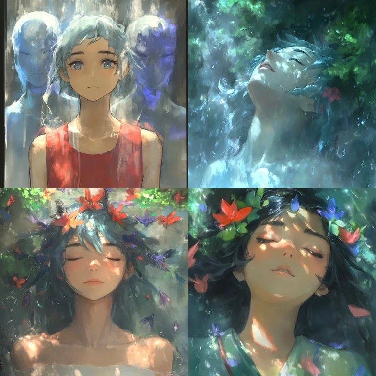 Colorful Dreamlike Illumination - Midjourney style sref code