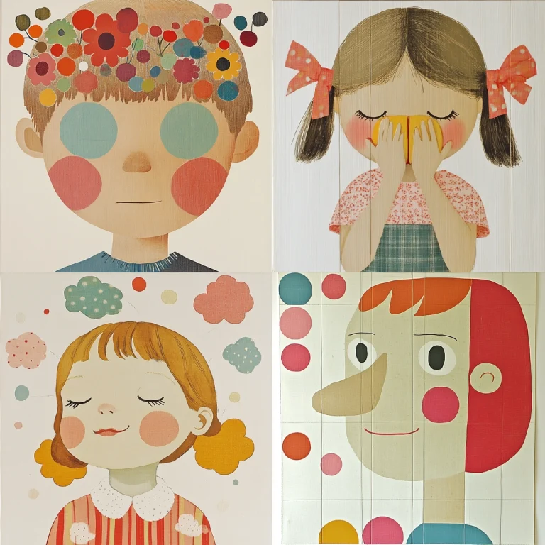 Textured Floral Portraits - Midjourney style sref code