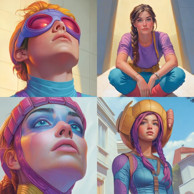 Vivid Contemporary Harmony - Midjourney style sref code