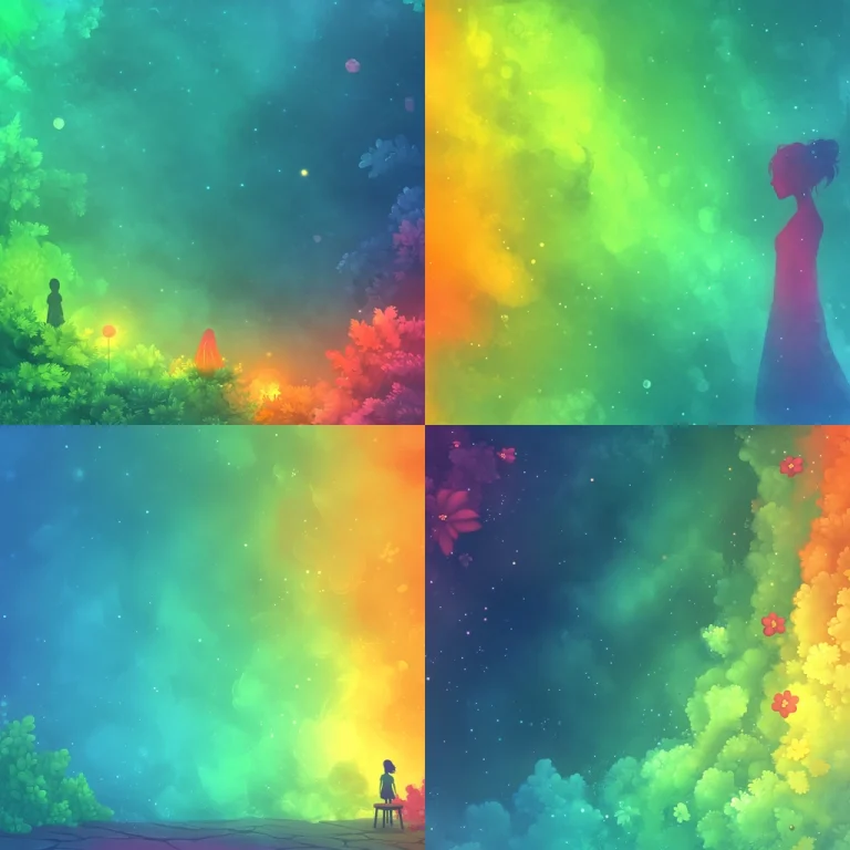 Ethereal Gradient Glow - Midjourney style sref code