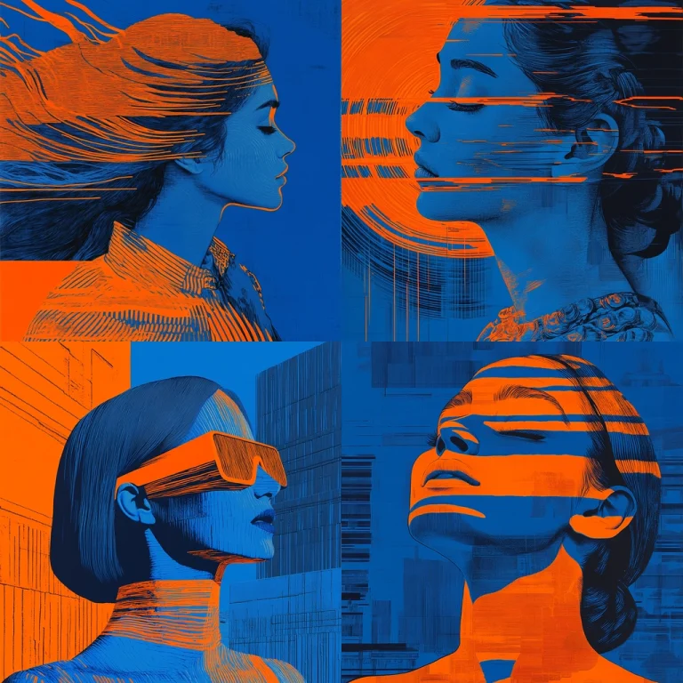 Bold Line Contrast Technique - Midjourney style sref code