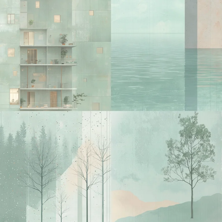 Pastel Minimalist Realism - Midjourney style sref code