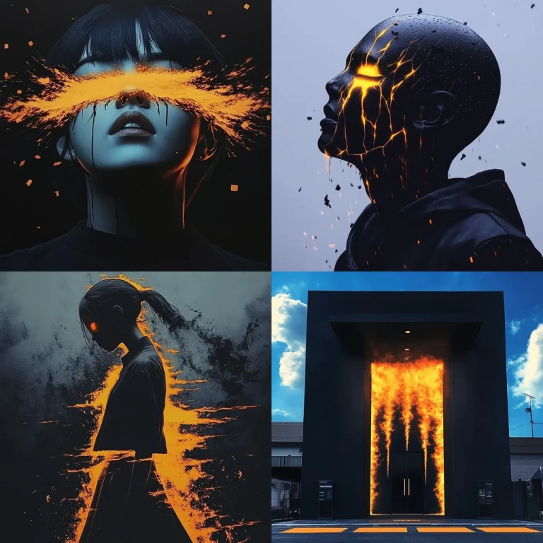 Dynamic Explosive Lighting - Midjourney style sref code