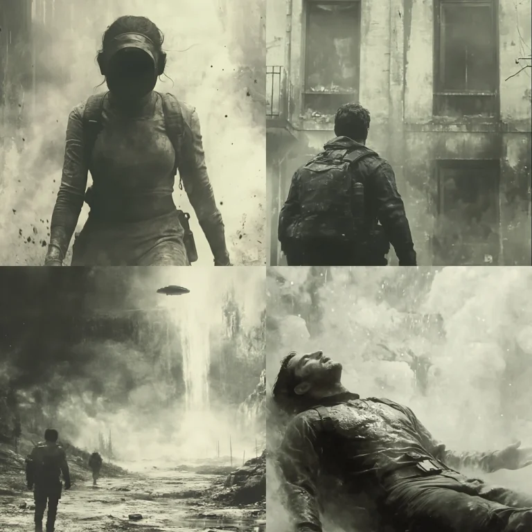 Monochrome Mystery with Dramatic Lighting - Midjourney style sref code