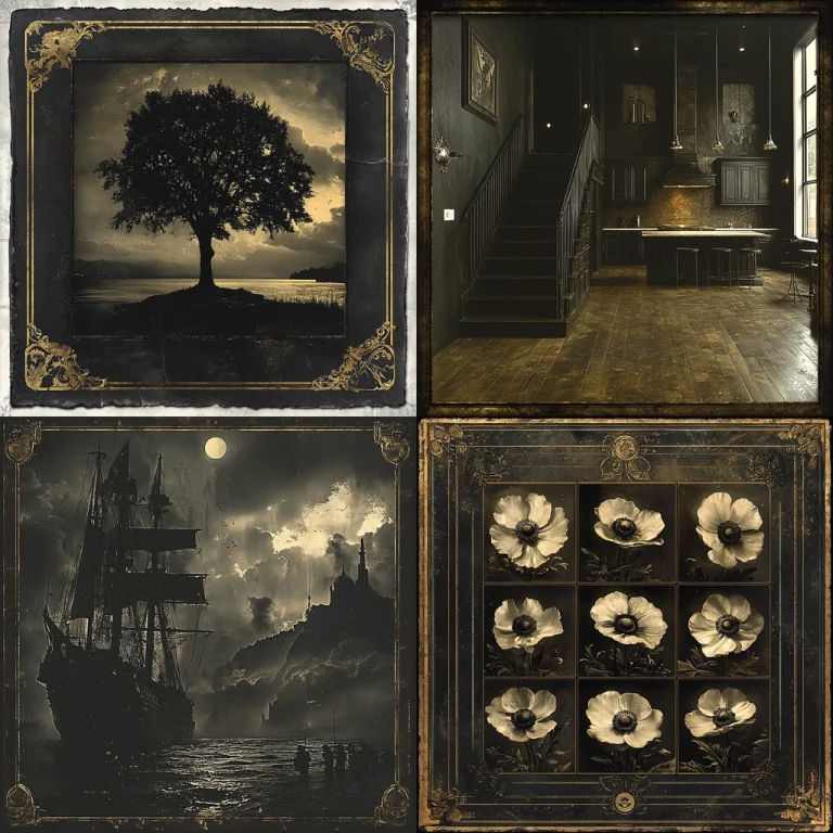 Golden Sepia Lighting - Midjourney style sref code