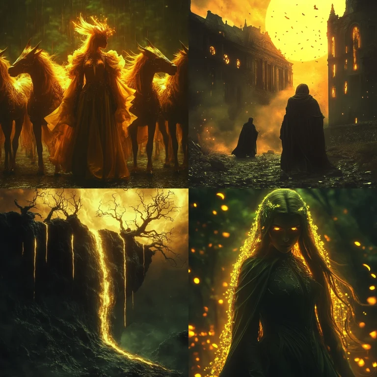 Warm Glow Fantasy Realism - Midjourney style sref code