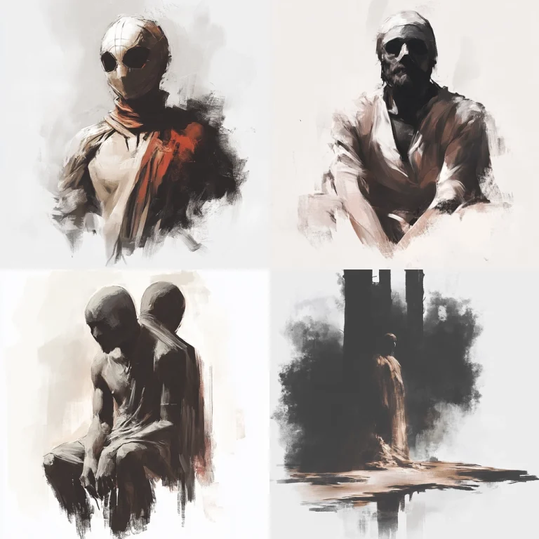 Expressive Textured Brushwork - Midjourney style sref code