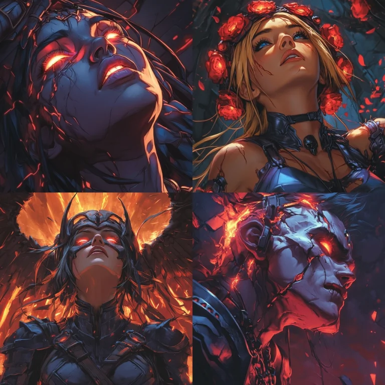 Vivid Cyberpunk Lighting Art - Midjourney style sref code