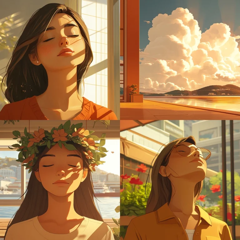 Warm Lighting with Natural Textures - Midjourney style sref code