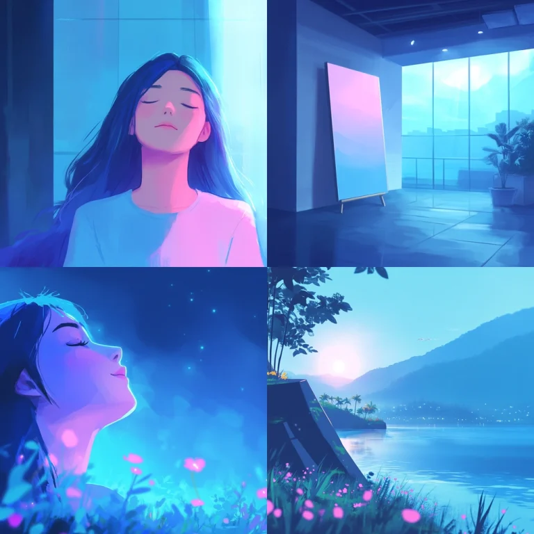 Cool Cyan Light Contrast - Midjourney style sref code