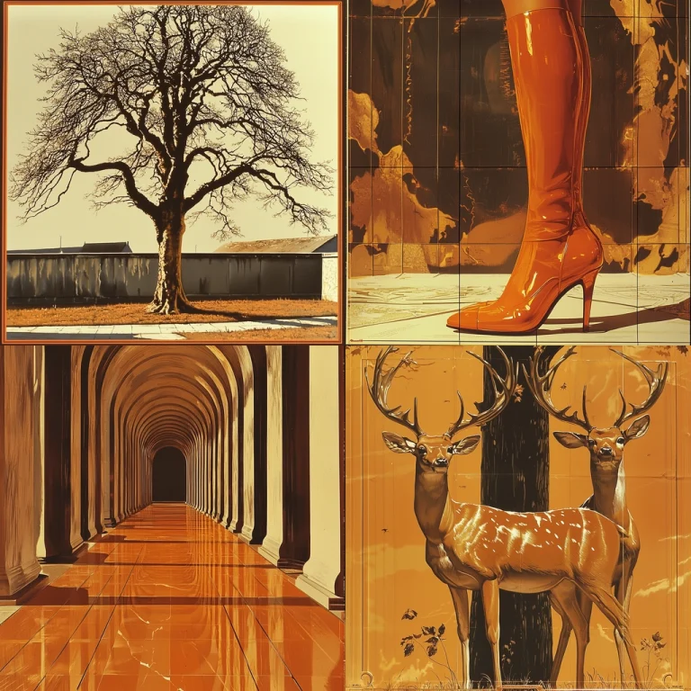 Glossy Earth Tones - Midjourney style sref code