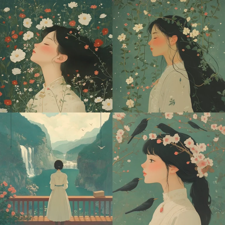 Muted Natural Elegance - Midjourney style sref code