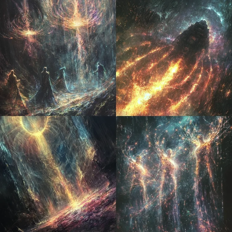 Flame Light Motion - Midjourney style sref code