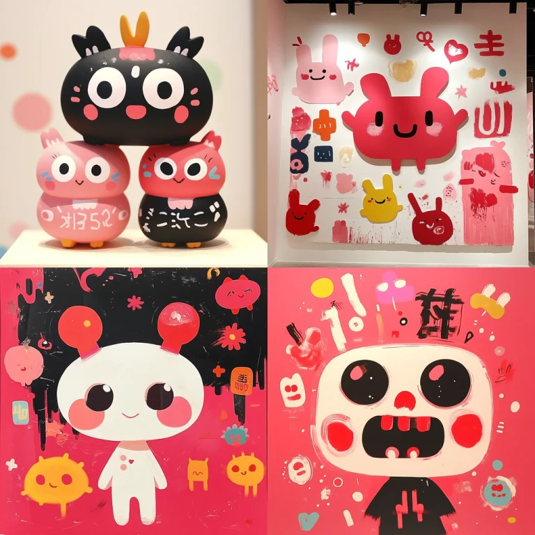 Vibrant Playful Bold Animation - Midjourney style sref code