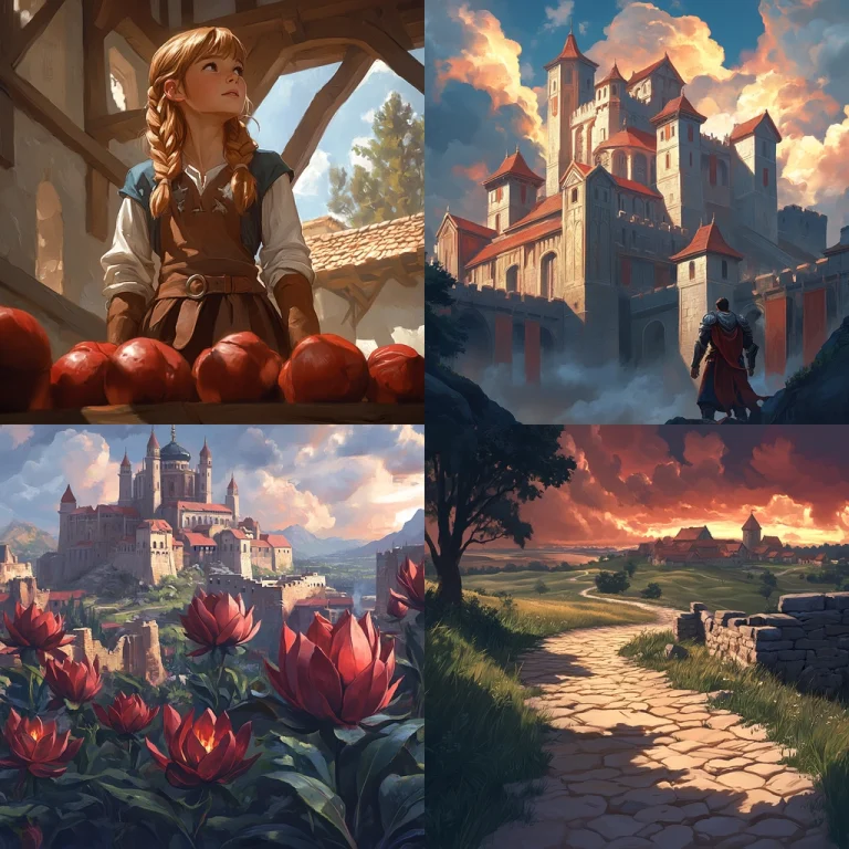 Vivid Medieval Romanticism - Midjourney style sref code