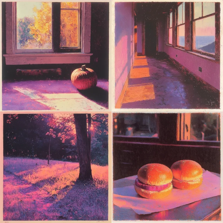 Warm Toned Light Reflections - Midjourney style sref code