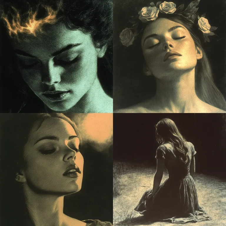 Dark Expressionist Lighting - Midjourney style sref code