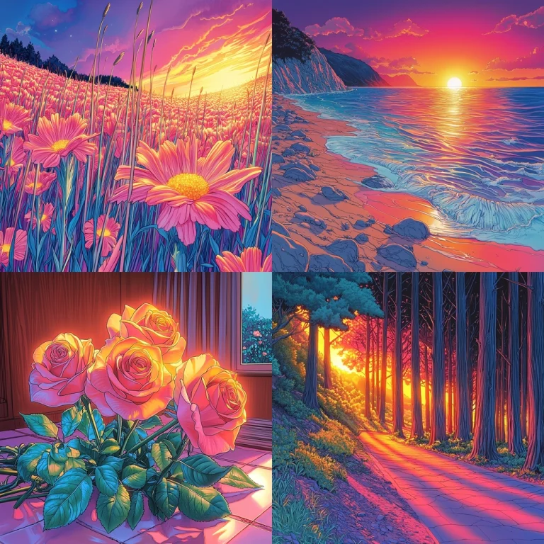 Vibrant Daylight - Midjourney style sref code