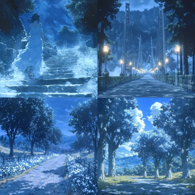 Cool Tone with Atmospheric Lighting - Midjourney style sref code