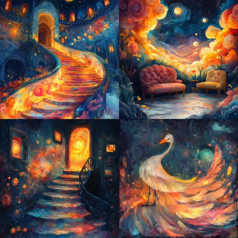 Vibrant Illumination and Fluid Textures - Midjourney style sref code