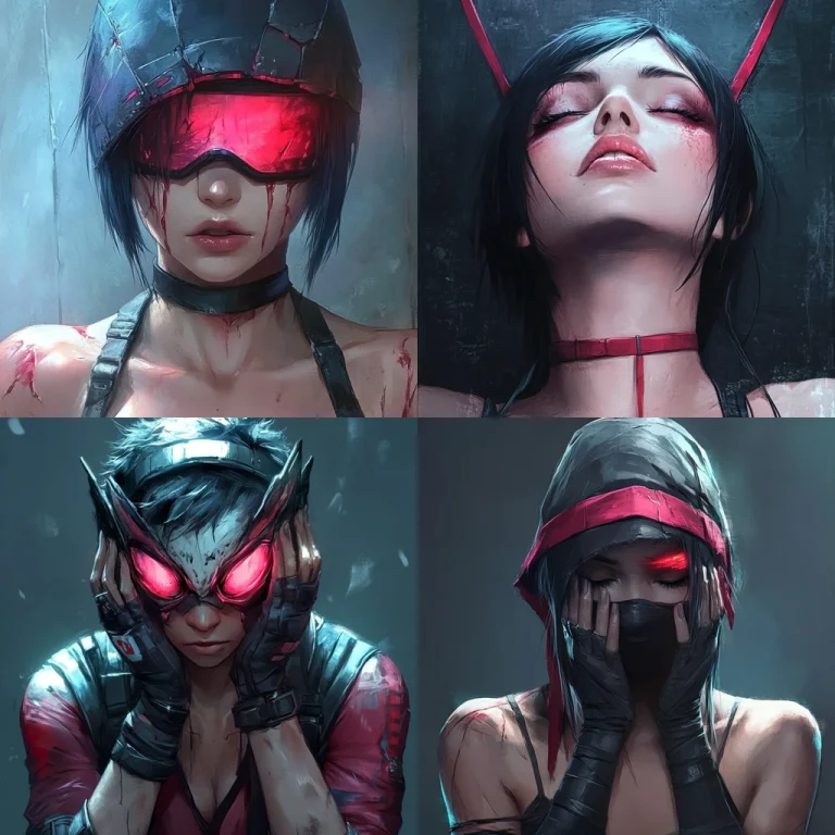 Dramatic Light and Dark Contrast - Midjourney style sref code