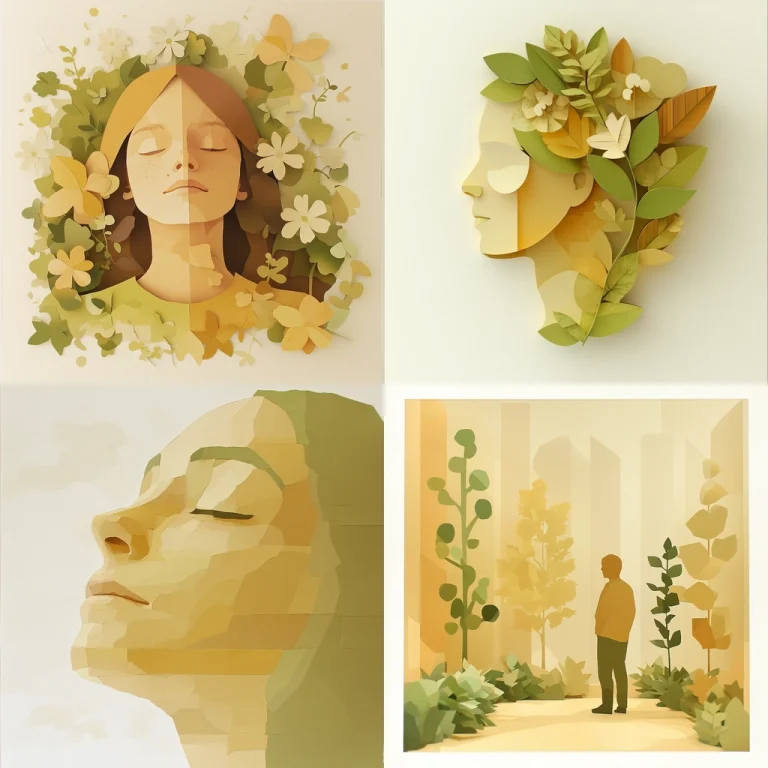 Warm Tonal Paper-Cut Technique - Midjourney style sref code