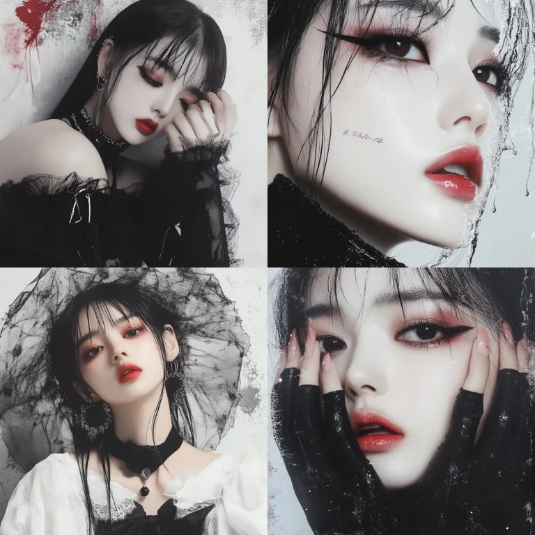 Black and White Elegance - Midjourney style sref code