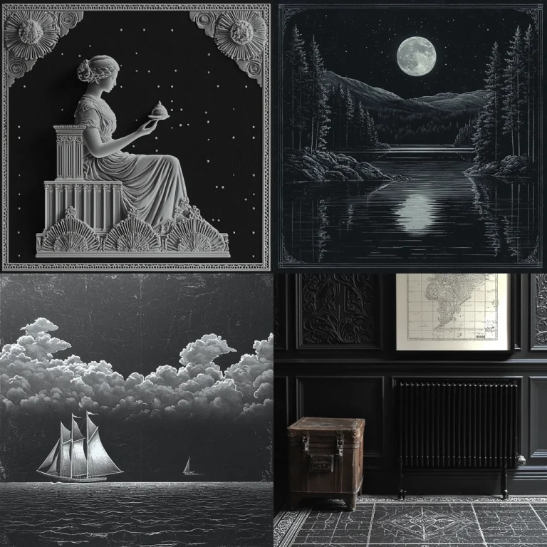 Monochrome Engraving - Midjourney style sref code