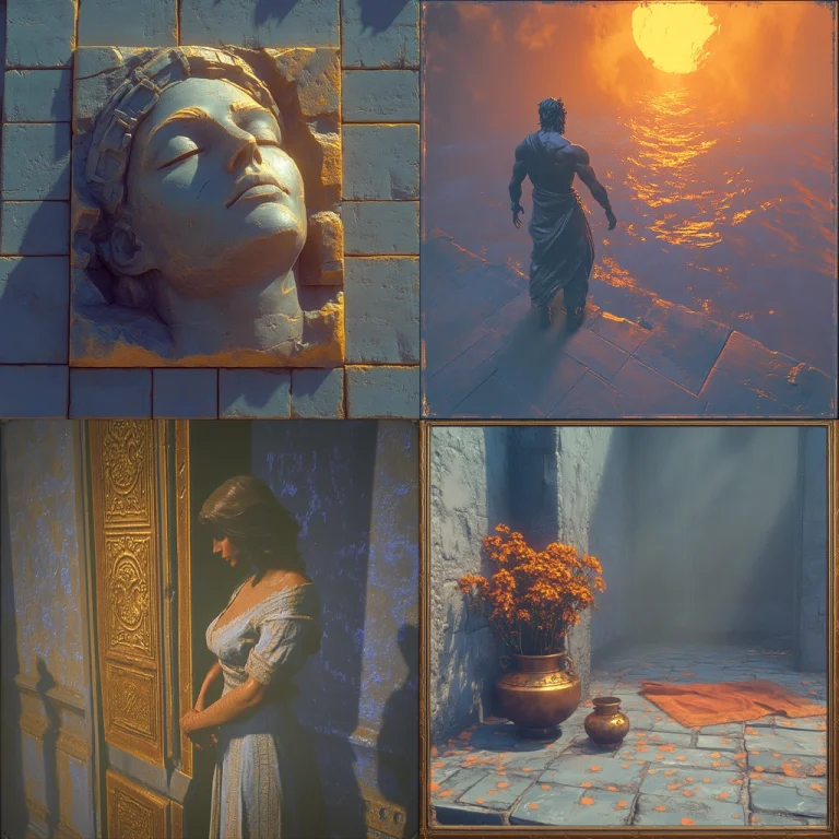 Warm Lighting with Cool Contrast - Midjourney style sref code