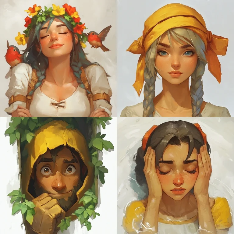 Warm Earthy Palette with Soft Lighting - Midjourney style sref code