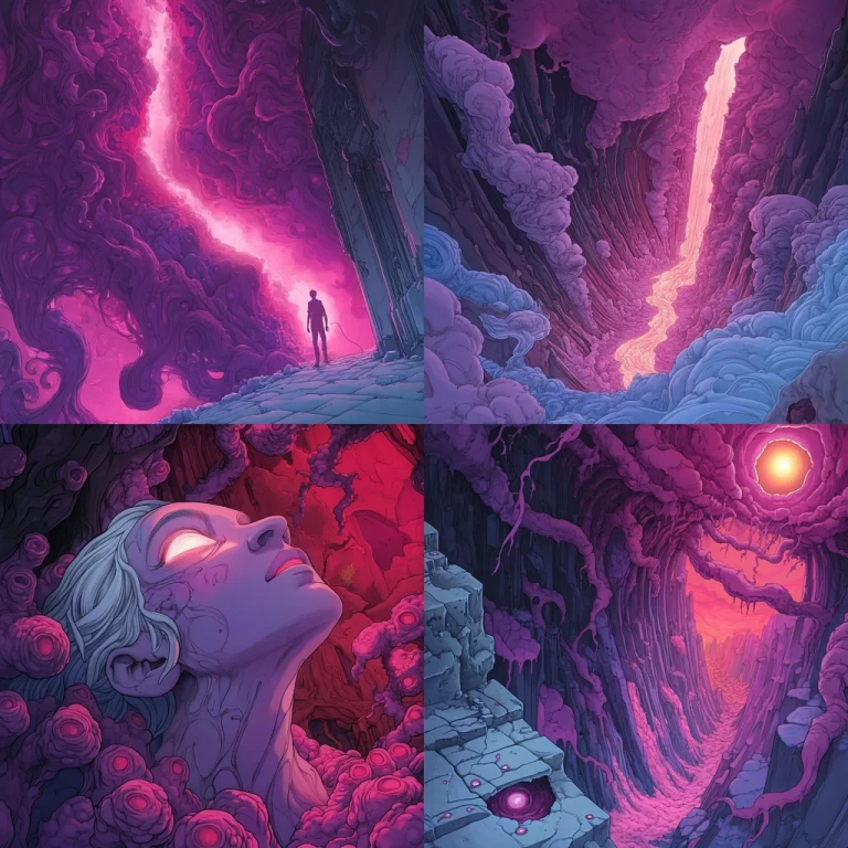 Neon Glow Abstract Atmosphere - Midjourney style sref code