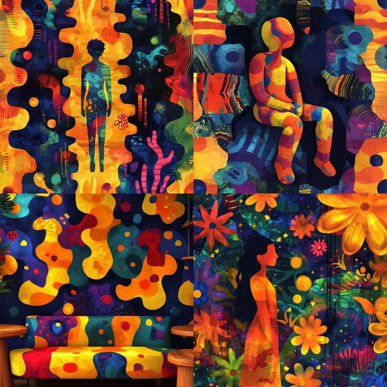 Vivid Textured Illumination - Midjourney style sref code