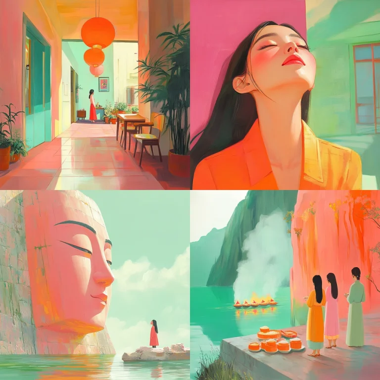 Warm Pastel Lighting with Cool Tint - Midjourney style sref code