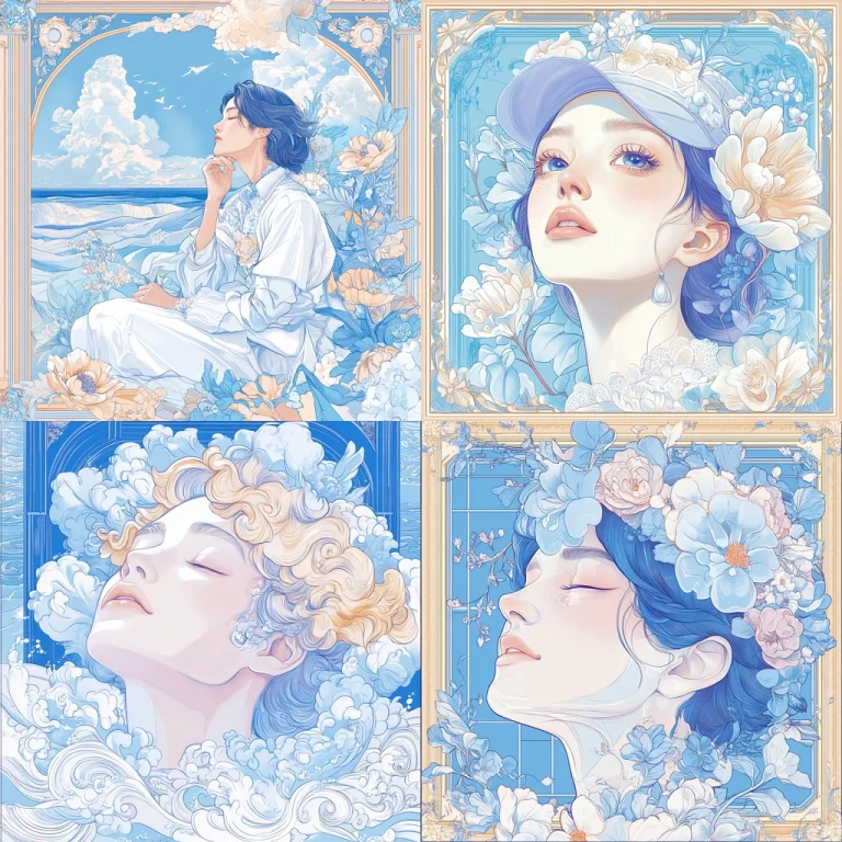 Pastel Floral Elegance - Midjourney style sref code