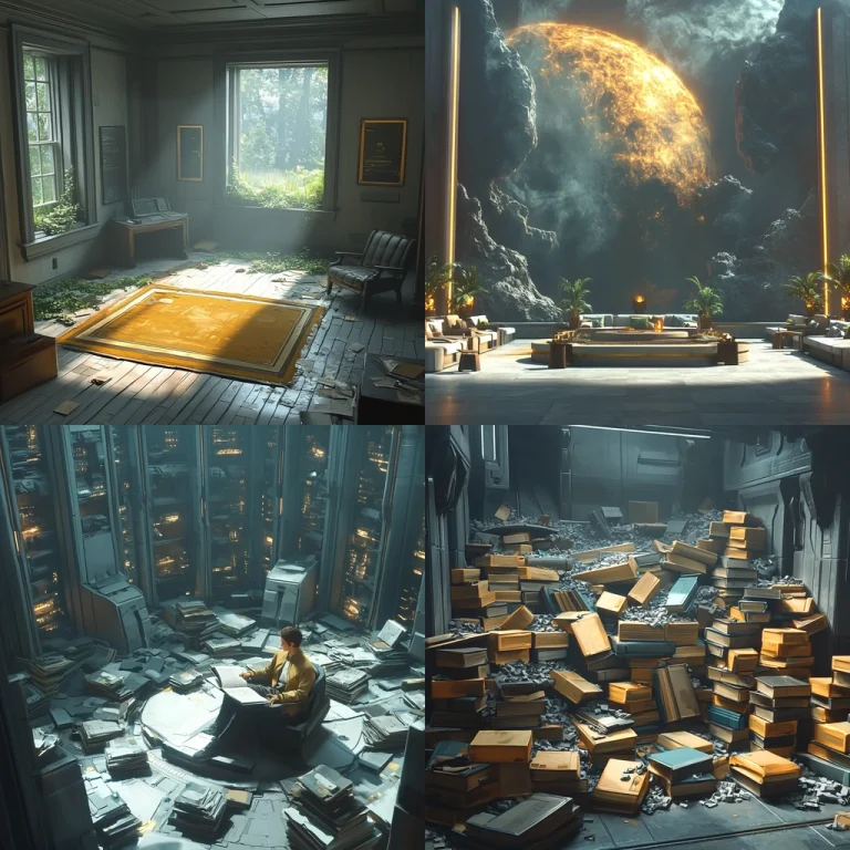 Golden Glow with Textured Shadows - Midjourney style sref code