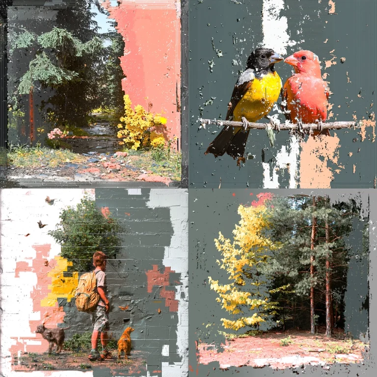 Weathered Palette Textured Reality - Midjourney style sref code