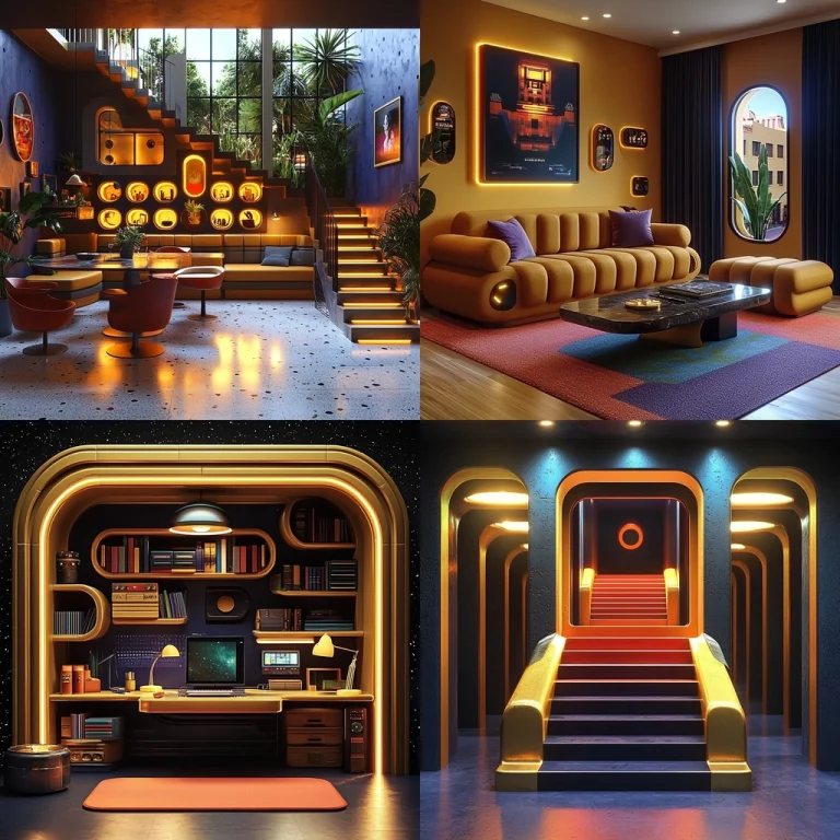 Neon Edge with Retro Vibe - Midjourney style sref code