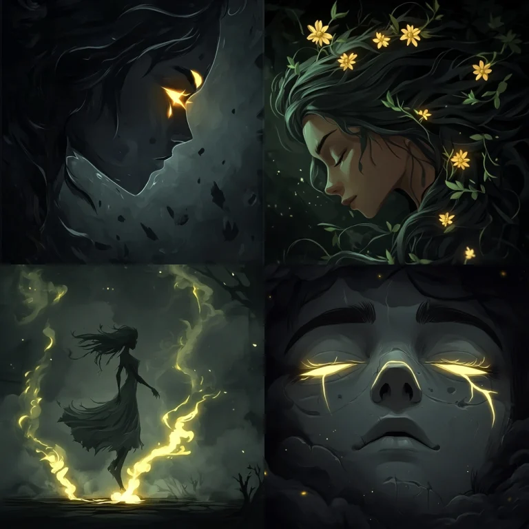 Dark Mystique with Neon Accents - Midjourney style sref code