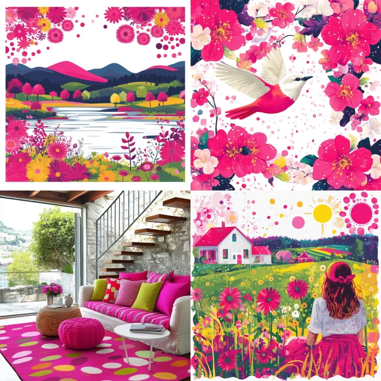 Vivid Flora Fusion Art - Midjourney style sref code