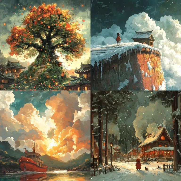 Warm Nostalgic Pastel - Midjourney style sref code