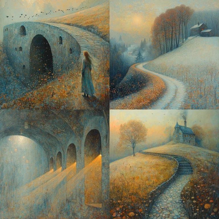 Warm Softly Lit Landscape - Midjourney style sref code