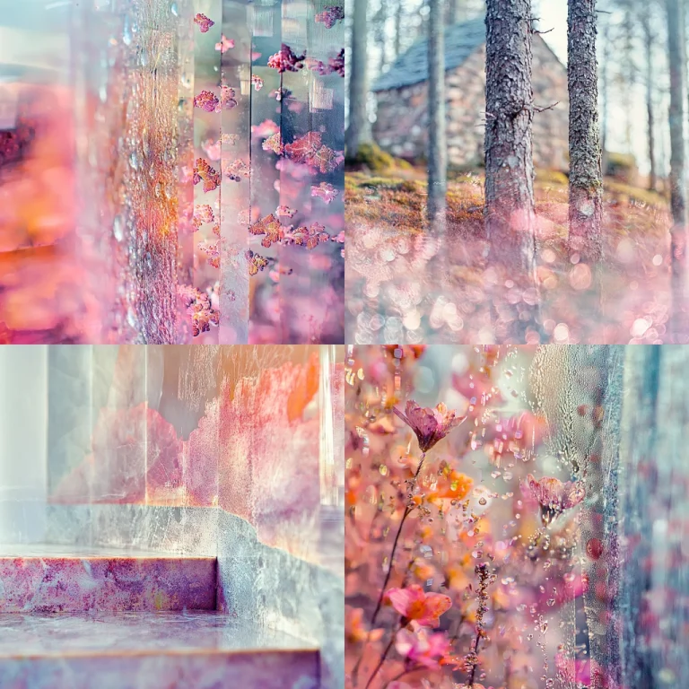 Soft Light with Floral Hues - Midjourney style sref code