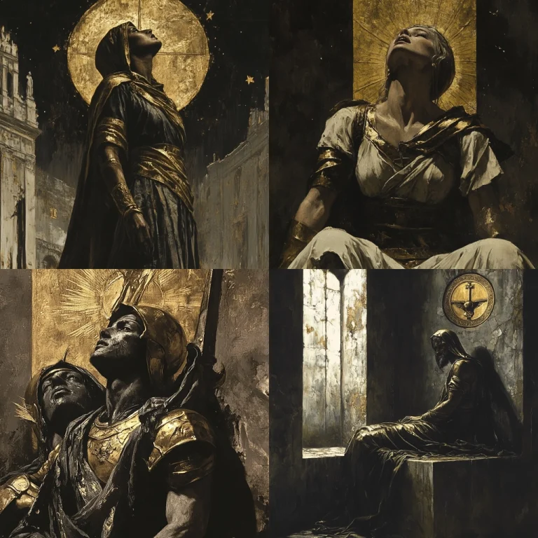 Golden Saturation with Dramatic Lighting - Midjourney style sref code