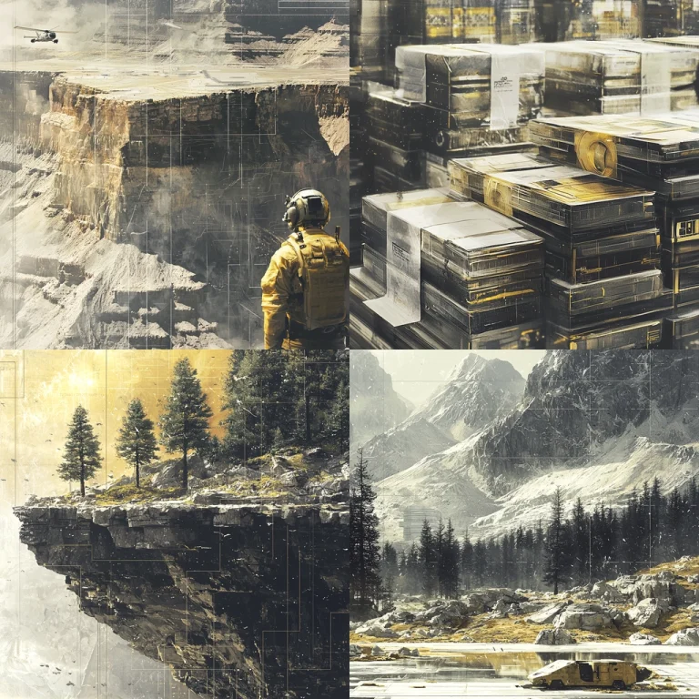 Tech Landscape Illumination - Midjourney style sref code