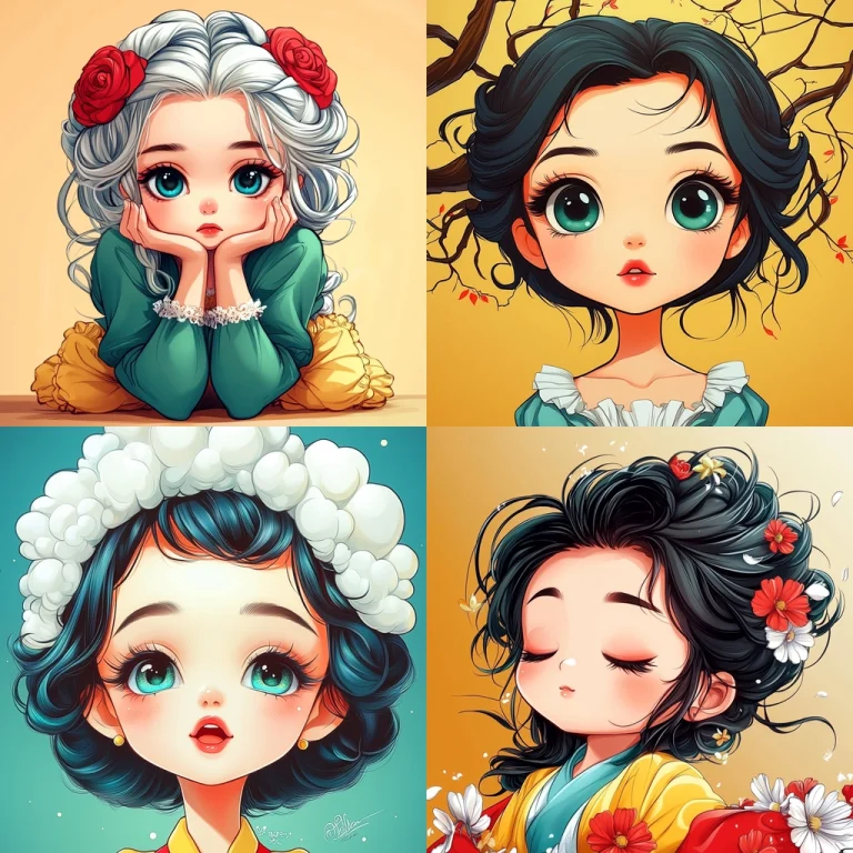 Vibrant Whimsical Illustrations - Midjourney style sref code