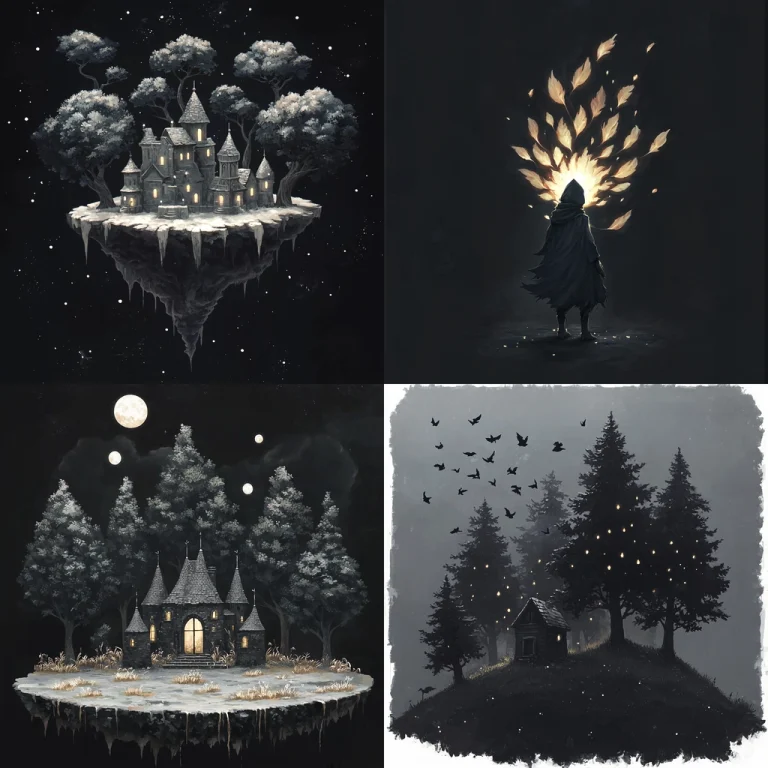 Nocturnal Illuminate Palette - Midjourney style sref code